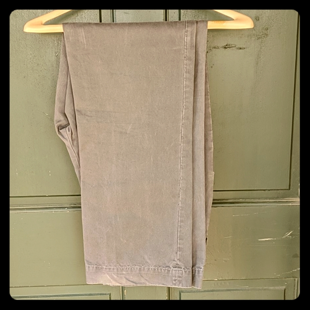 Gray Fossil Chino Pants